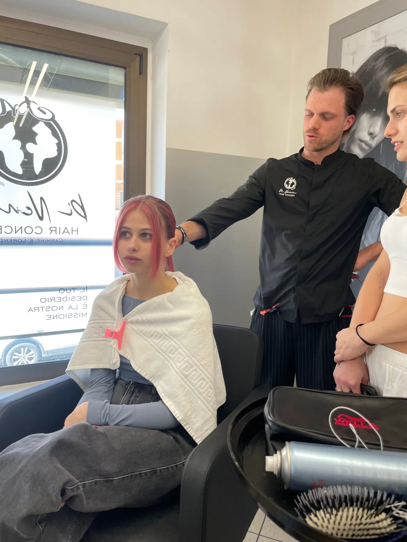 Luna Dolph – The Lost Echo: preparazione capelli luna