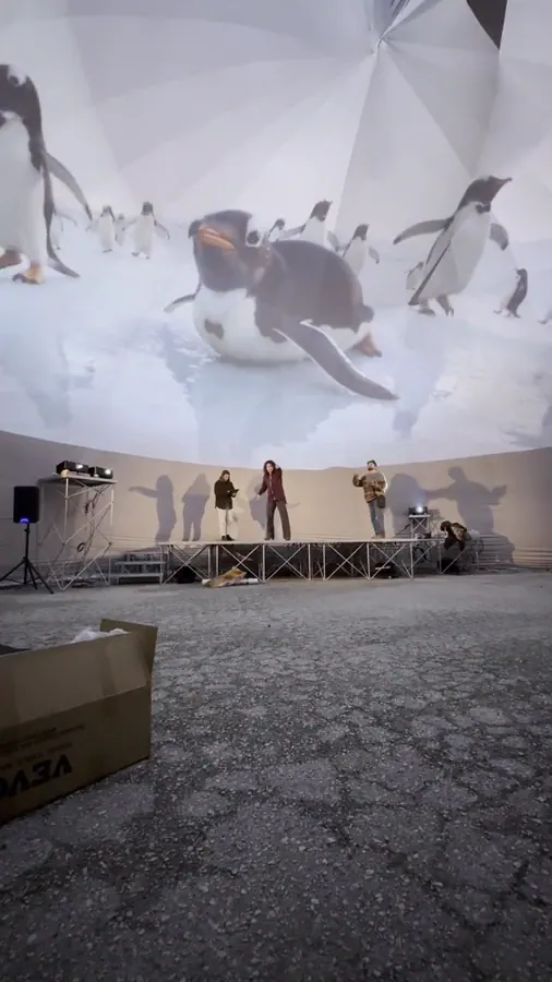 Théâtre immersif: prove attori proiezioni 360