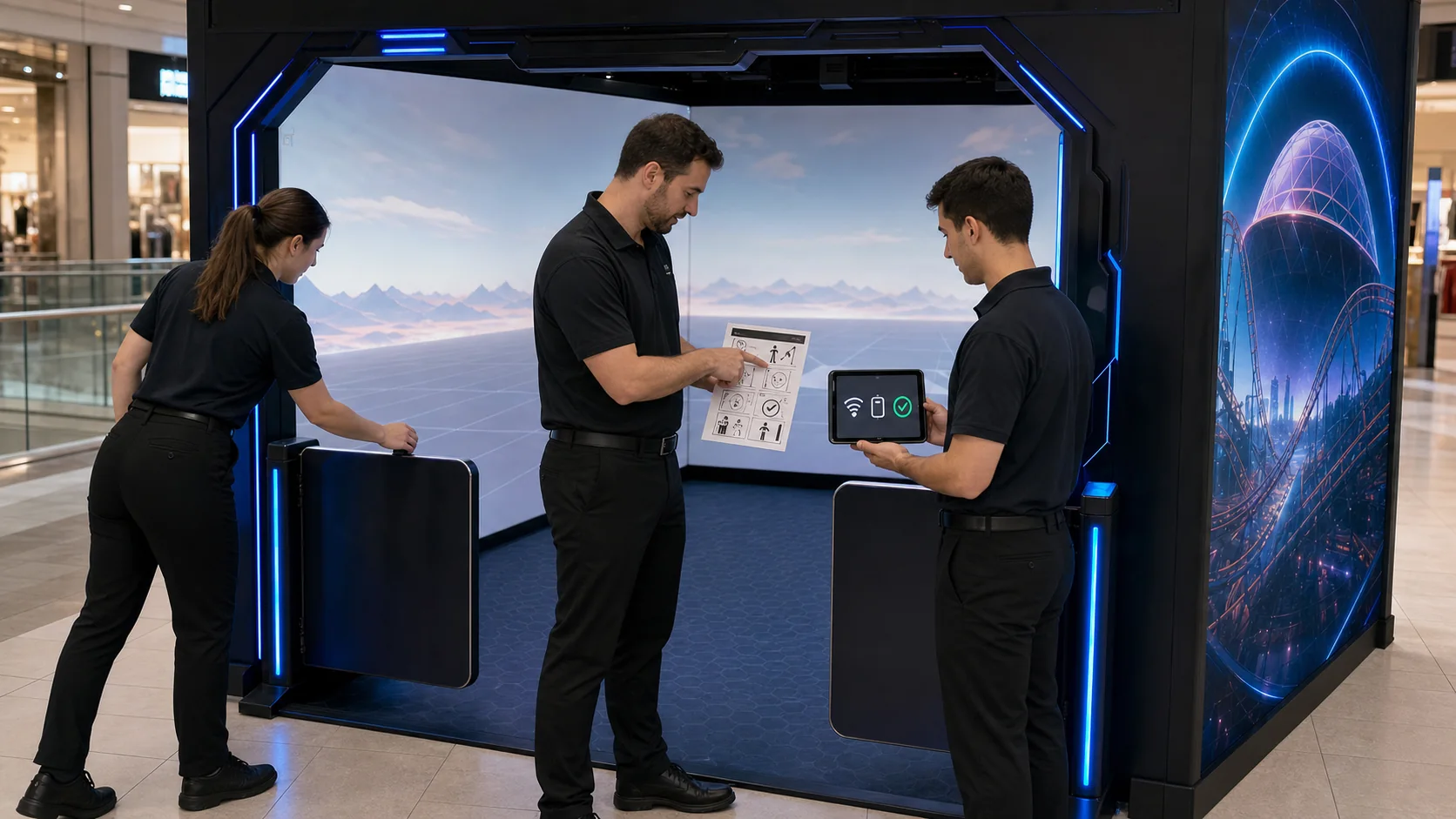 Formazione del personale prima dell’apertura di Play Dome