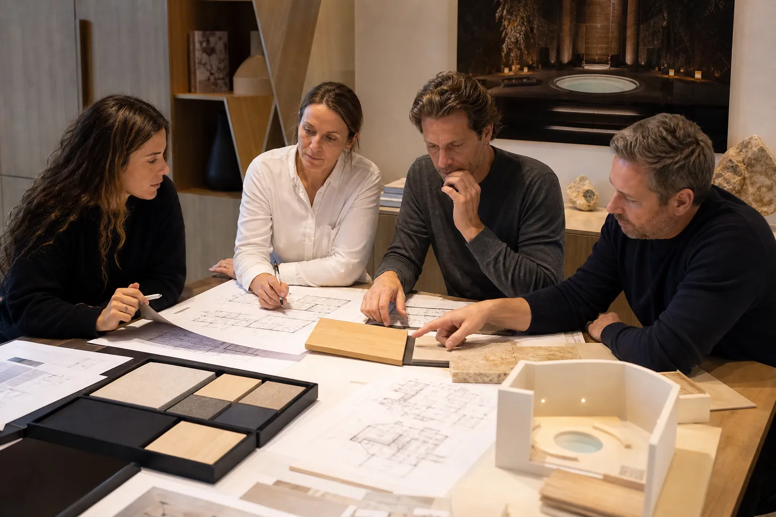 Betreiber, Wellnessberatung, Architektur und AV-Design definieren Ziele und Wege