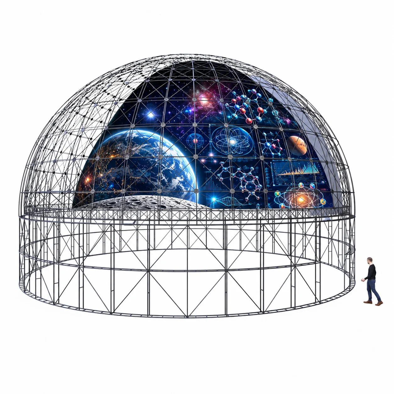Estructura portante rígida de Tholus Landmark