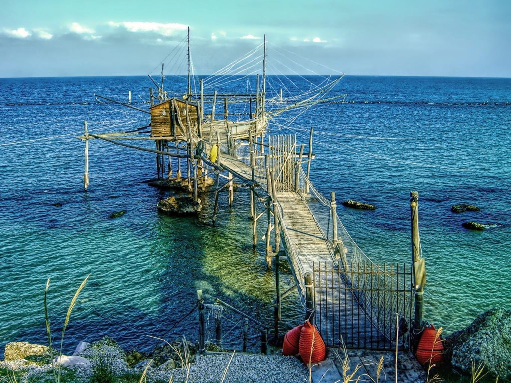 Trabocco a Fossacesia, Abruzzo