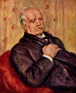 Durand-Ruel ritratto da Renoir